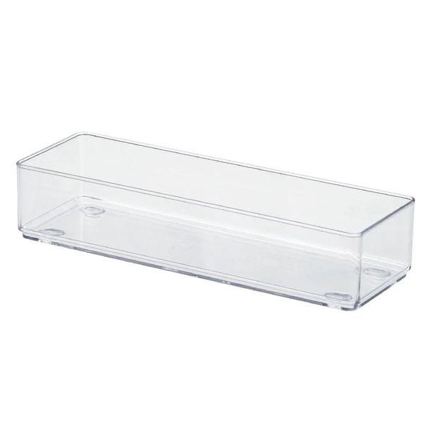 Organizador de Gaveta Multiuso Arthi Cristal 24x8x5cm