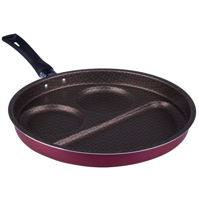 Frigideira Antiaderente Café da Manhã 26cm Luxury Oliveira Vermelho
