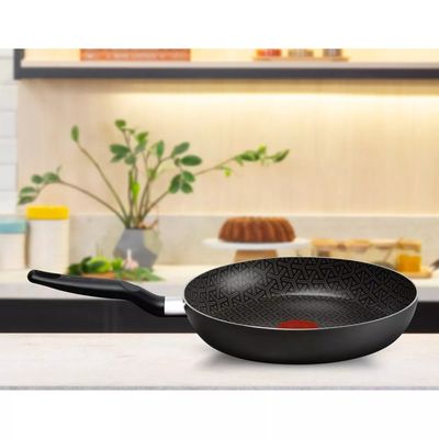 Frigideira Antiaderente Robusta Rochedo Cinza 26cm