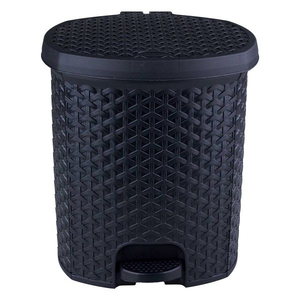 Lixeira RATAN Plasnorthon 6L 1575Pr Pt Lixeira RATAN Plasnorthon 6L 1575Pr Pt