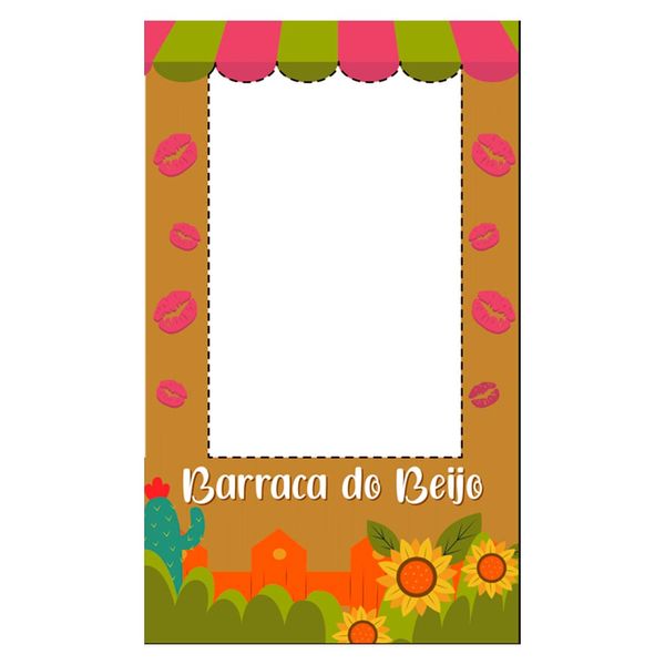 Painel Vazado Junino 30x50cm Playfun - Item Sortido