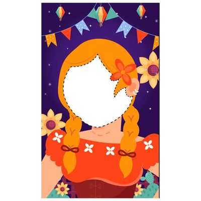 Painel Vazado Junino 30x50cm Playfun - Item Sortido