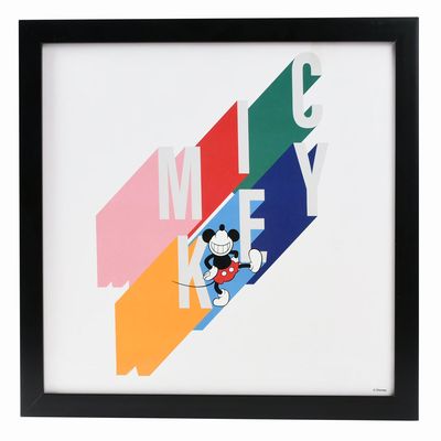 Quadro MDF 30x30cm CV245190 Mickey - Item Sortido