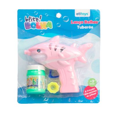 Lançador de Bolhas Tubarão 3 Peças Etitoys