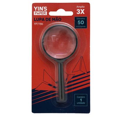 Lupa de Mão 50MM YP7786 - Yins