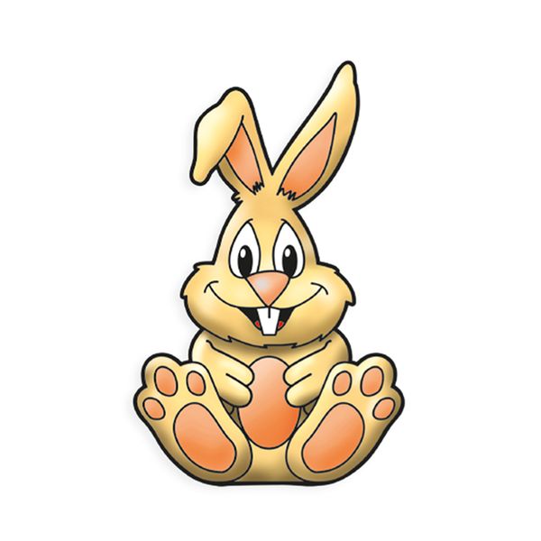 Aplique Decorativo de Coelho Kaixote Tamanho P com 8 Unidades Aplique Decorativo de Coelho Kaixote Tamanho P com 8 Unidades