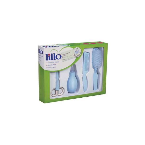 Kit Recém-Nascido Higiênico Lillo Azul Kit Recém-Nascido Higiênico Lillo Azul