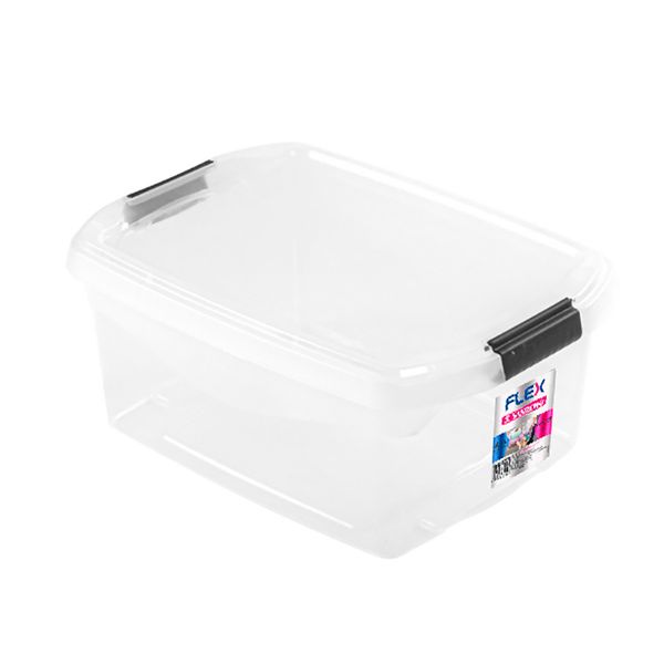 Caixa Organizadora Sanremo Plástico Incolor 6L Caixa Organizadora Sanremo Plástico Incolor 6L