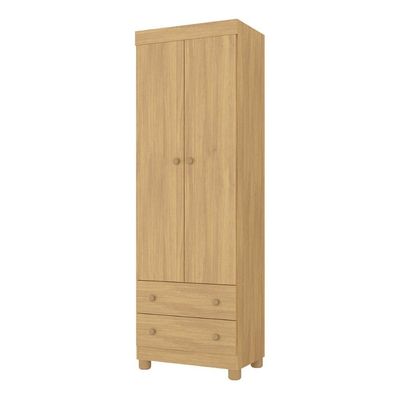 Guarda-roupa Infantil 62cm 2 Portas E 2 Gavetas Allegra Multimóveis Mp4441 Madeirado Madeirado
