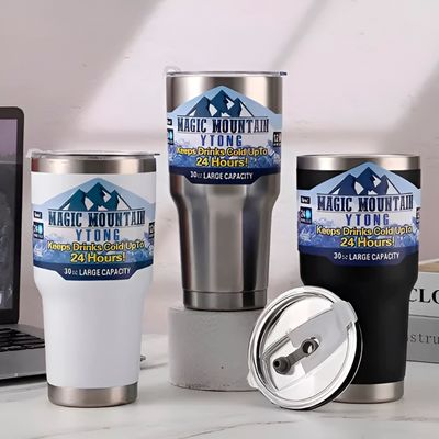 Copo Térmico Dupla Camada com Canudo Inox 900ml c/ Tampa. Bebidas Quentes e Frias por Horas - Cor:Cinza
