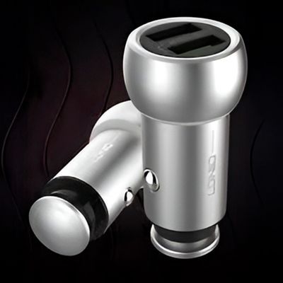 Carregador Fonte Veicular USB Porta Dupla