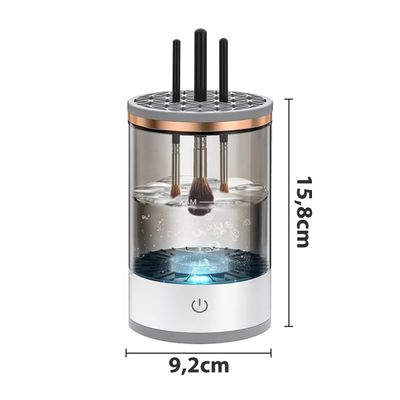 Lavador Limpador de Pincéis Automático Elétrico USB