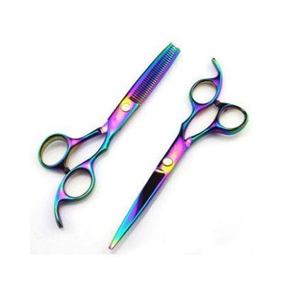 Kit Cortar Cabelo Tesouras Profissionais Cor:Furta Cor
