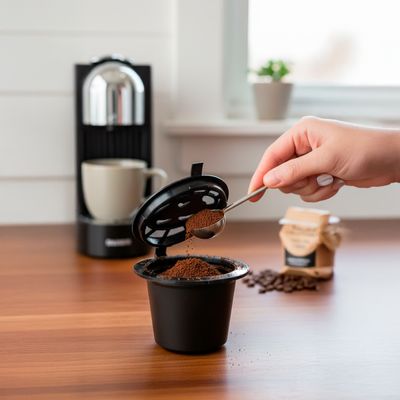 Kit 3 Cápsulas Reutilizáveis Café Chá Filtro - Extração Perfeita e Menos Resíduos | Preto