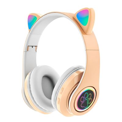 Fone Headset Bluetooth Colorido Com LED