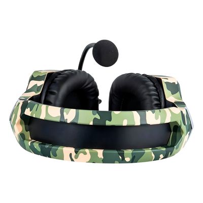 Fone Gamer Over-Ear com Som Imersivo, Microfone Omnidirecional e Conforto Prolongado - Headset Luz LED com Fio