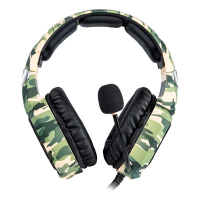 Fone Gamer Over-Ear com Som Imersivo, Microfone Omnidirecional e Conforto Prolongado - Headset Luz LED com Fio