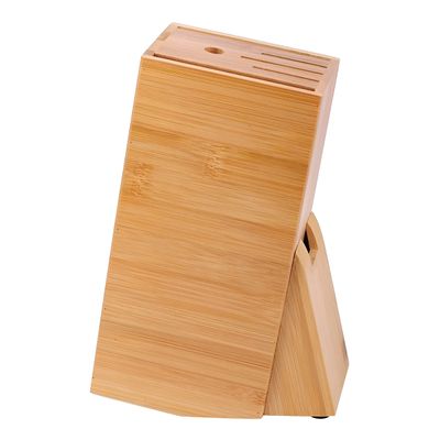 Faqueiro Suporte Facas Organizador Bambu