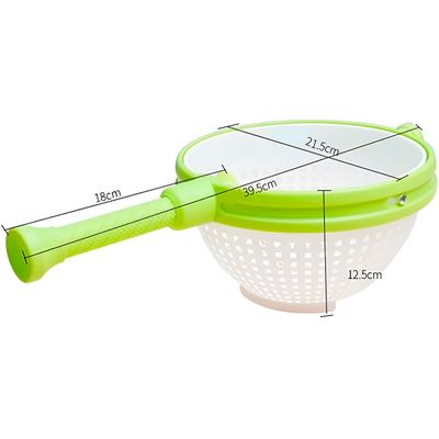 Escorredor Secador de Legumes com Cabo Giratório Centrífuga - Ideal para quem busca agilidade na cozinha