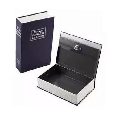 Cofre Livro Camuflado Dicionário de Inglês com Chave – Dinheiro Camuflado Médio