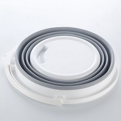 Balde Retratil Dobravel Silicone Portatil 10L