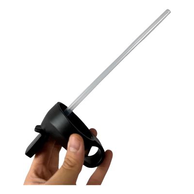 Garrafa Térmica Flip Squeeze Alça Canudo 1000ml Academia Cor:Azul