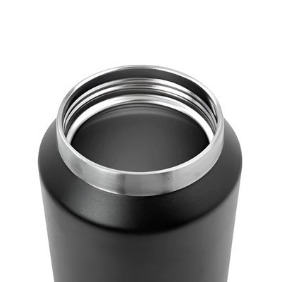 Garrafa Térmica Flip Squeeze Alça Canudo 1000ml Academia Cor:Azul