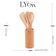 Conjunto 3 Utensílios + Suporte Em Bambu Lyor