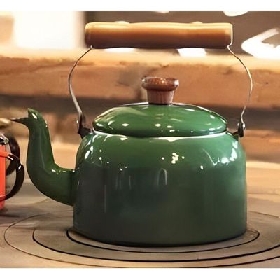 Chaleira Tradicional Esmaltada Verde 1,8 L Ewel