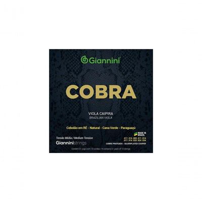 Encordoamento Viola Aço Cobre Prateado Gesvm