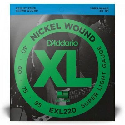 Encordoamento Baixo D Addario .040-.095
