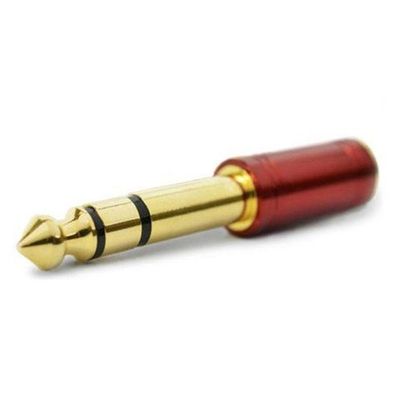 Plug Adaptador P2-p10 Santo Angelo Vermelho