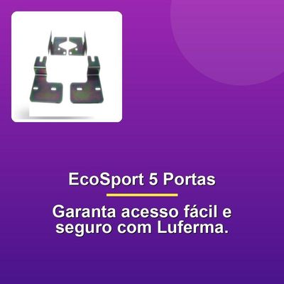 Suporte Trava Elétrica Luferma Ecosport 5 Portas