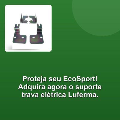 Suporte Trava Elétrica Luferma Ecosport 5 Portas