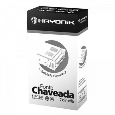 Fonte Colmeia Hayonik 12v 30a 360w Bivolt Manual