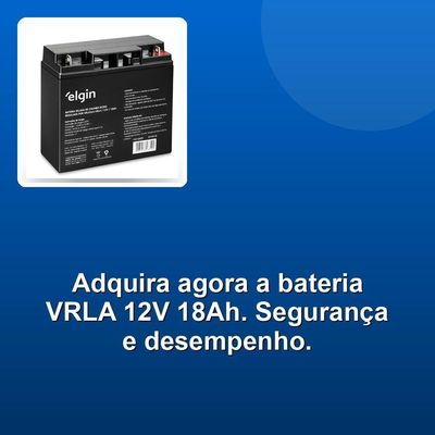 Bateria Selada De Chumbo Vrla 12v 18ah Terminal L1