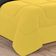 Kit Edredom + Jogo De Lençol Malha 100% Algodão Gran Moratta 7 Peças Queen - Amarelo/Preto