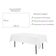 Toalha de Mesa Retangular Dourada Kaki Impermeavel 220x160cm