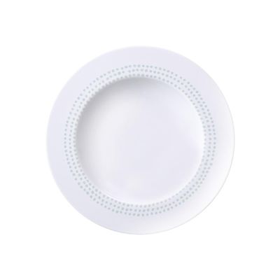 Prato Fundo Tramontina Monocroma em Porcelana Decorada 23 cm