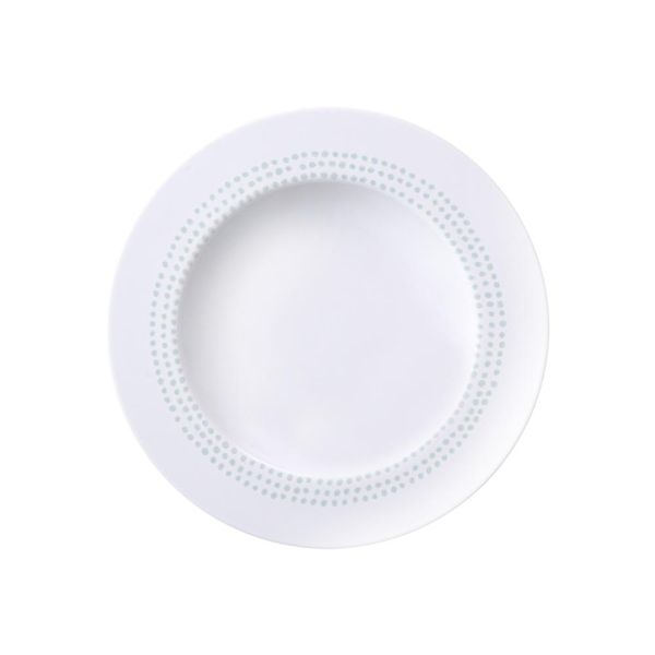 Prato Fundo Tramontina Monocroma em Porcelana Decorada 23 cm