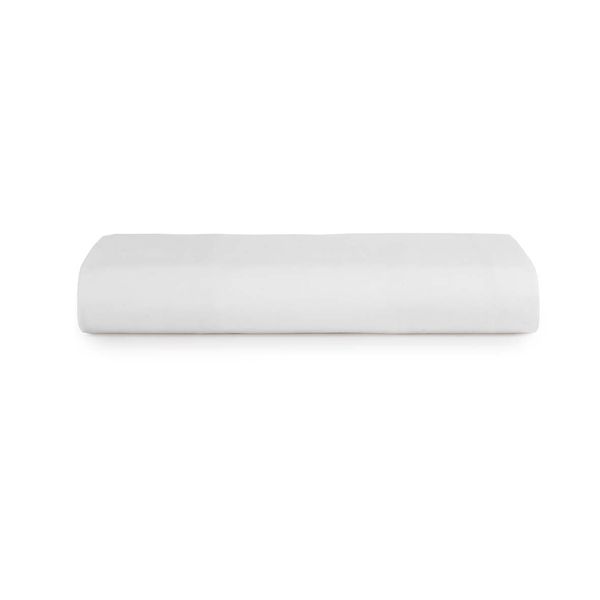 Lençol Queen com Elástico Algodão 200 Fios Branco Altenburg