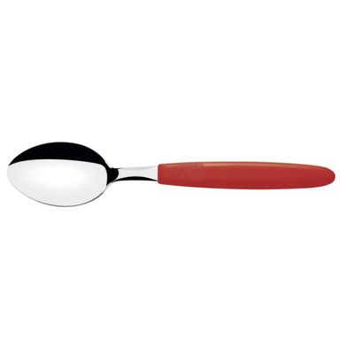 Kit 24 Colher Mesa Tramontina Ipanema Inox Vermelho