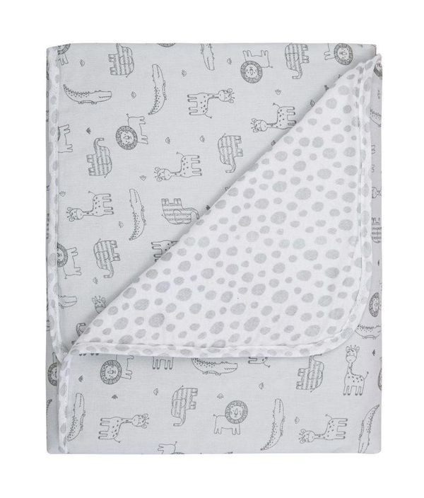 Manta Bebê Flanelada Dupla Face Selvinha 90 X 80Cm Papi
