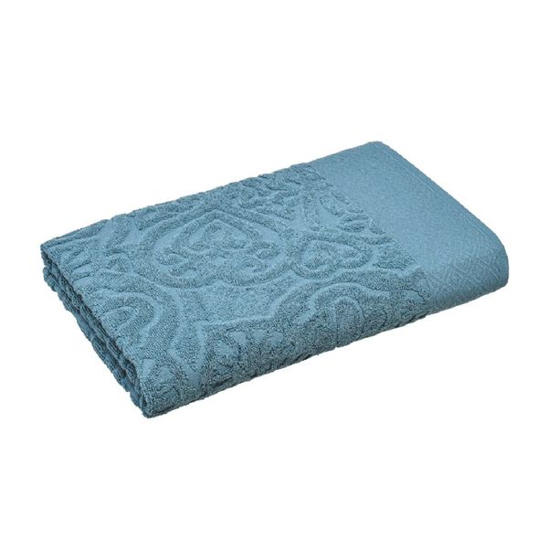 Toalha Banhão Medellin 80cm x 160cm Azul Petroleo Cavhome