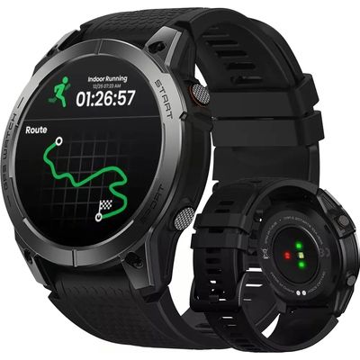 Smartwatch Zeblaze 3 PRO Tela HD 143 1000 Nits GPS Preto