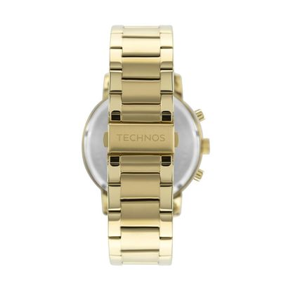 Relógio Technos Masculino Ref: Js25bcl/1a Cronógrafo Golf Dourado