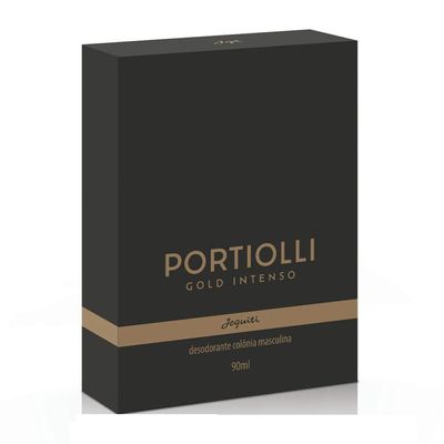Portiolli Gold Intenso Desodorante Colônia Masculina 90 Ml Jequiti