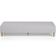 Kit 02 Puffs Decorativo Sala de Estar Bali W01 Pés Palito 170x60cm Linho Cinza - Lyam Decor