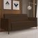 Sofá 3 Lugares Sala Living Industrial 180cm Senna K01 Veludo Marrom - Lyam Decor