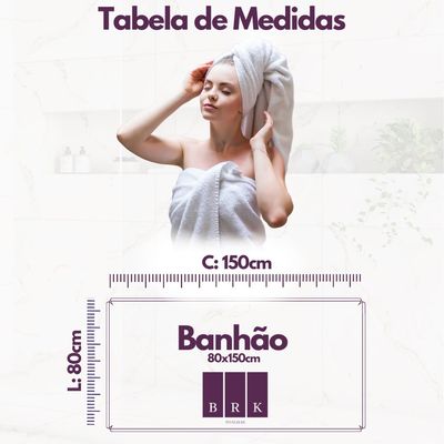 Toalha de Banho Lisboa 80x150cm 420g/m²